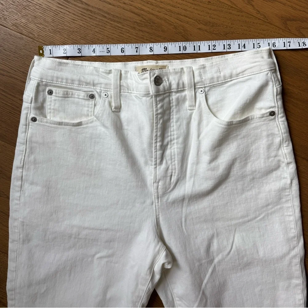 Madewell The Perfect Vintage Jean - Size 30 Petite - NWT - White Denim - Picture 3 of 10